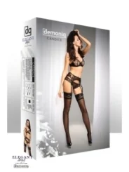 Schwarzes Set Candice von Demoniq Elegant Angels Collection