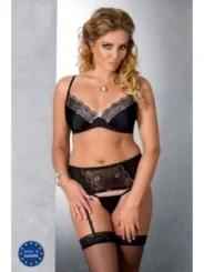 Schwarzes Set Edith von Passion Plus Size