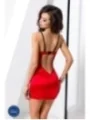 Rotes Chemise Brida von Passion