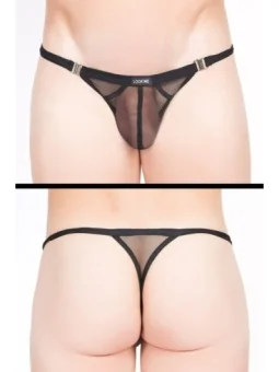 Schwarzer String Ouvert Daphnis von Anais Apparel Luxury Lingerie