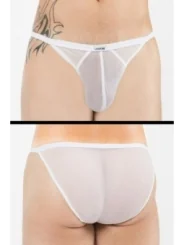 Weißer Tanga-Slip Malibu 2 92-61 von Look Me