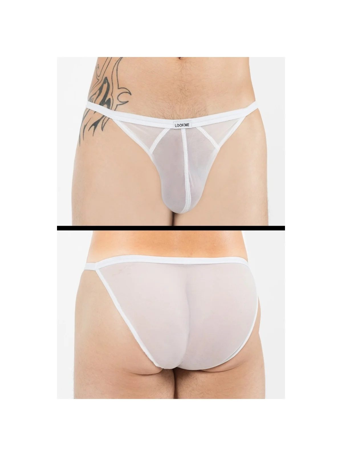 Weißer Tanga-Slip Malibu 2 92-61 von Look Me