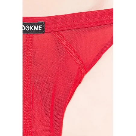 Roter Tanga-Slip Malibu 2 92-61 von Look Me