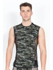 Camouflage V-Shirt Military 58-77 von Look Me