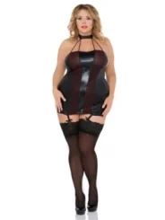 Schwarzes Chemise Sb/1019 von Andalea