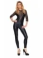 Schwarzes Wetlook Catsuit Perica von 7-Heaven