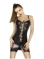 Schwarzes Bellatrix Chemise von Passion Erotic Line