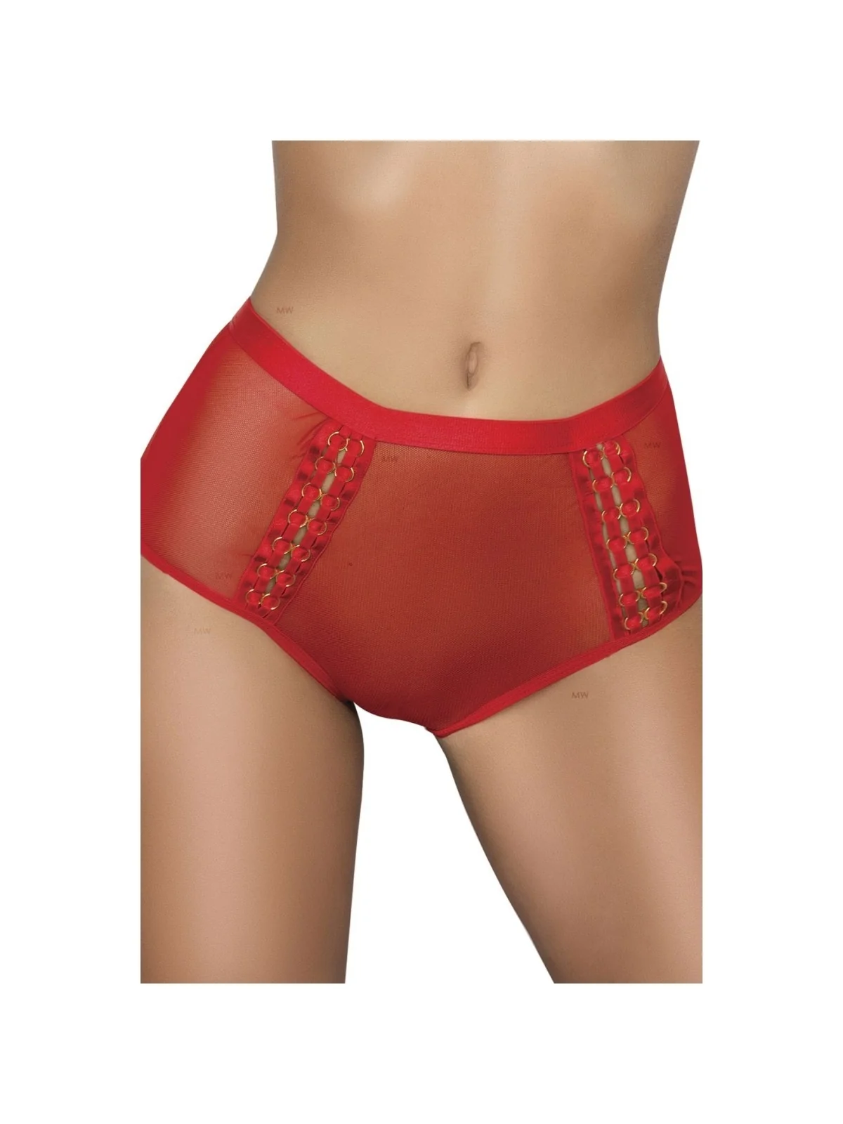 Roter Gloria Knickers von Meseduce Gold And I Collection