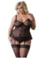 Schwarzes Korsett Estella 1816 von Softline Plus Size