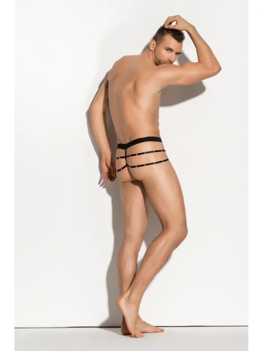 Aron Multistrap Jock G String Schwarz von Meseduce