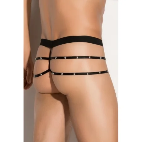 Aron Multistrap Jock G String Weiß von Meseduce