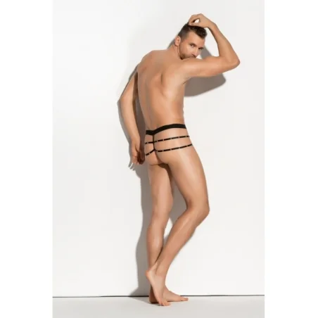 Aron Multistrap Jock G String Weiß von Meseduce