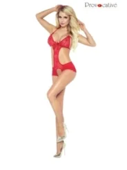 Roter Ouvert Body Lace Indulgence Body von Provocative