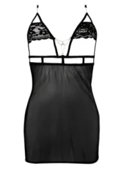 Schwarzes Chemise Claea von Anais Apparel Luxury Lingerie