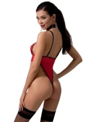 Roter String-Body Akita von Passion Devil Collection