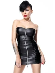 Schwarzes Minikleid Greta von Demoniq Hard Candy Collection