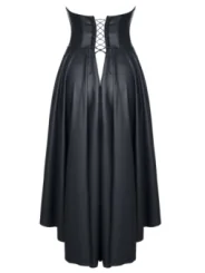 Schwarzes Kleid De438 von Demoniq Hard Candy Collection