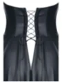 Schwarzes Kleid De438 von Demoniq Hard Candy Collection