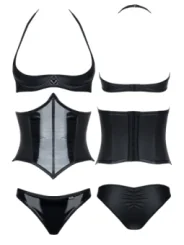 Schwarzes Set De448 von Demoniq Hard Candy Collection