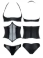 Schwarzes Set De448 von Demoniq Hard Candy Collection