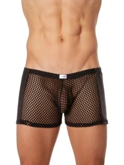 Schwarze Herren Boxer Short 906-67 von Look Me