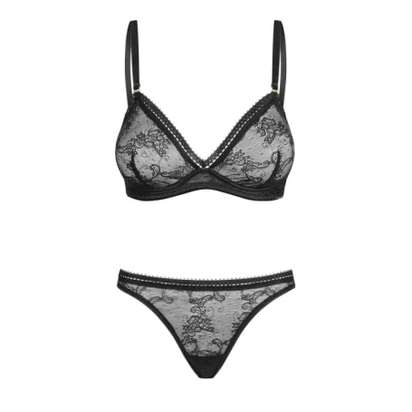 Set aus Bügel-Bh Spitze und String 030418 von Petite Noir