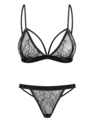 Set aus Bralette Spitze und String 060718 By Petite Noir