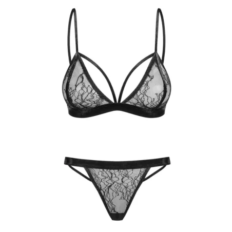 Set aus Bralette Spitze und String 060718 By Petite Noir