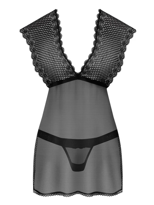 Babydoll Schwarz von Obsessive