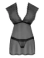 Babydoll Schwarz von Obsessive