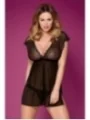 Babydoll Schwarz von Obsessive