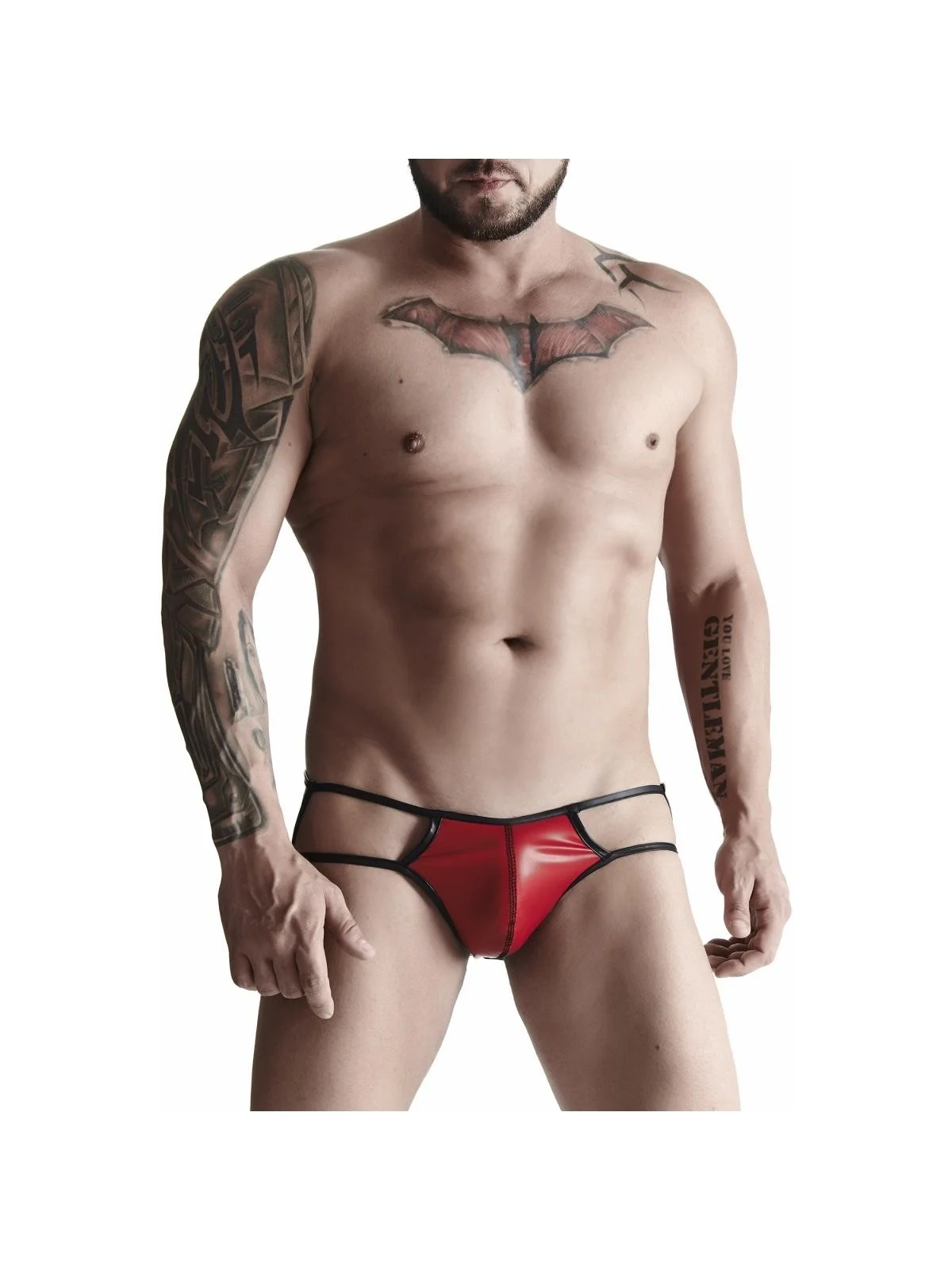 Jock Slip Bri013 Rot von Regnes Fetish Planet