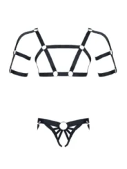 Harness Set010 Schwarz von Regnes Fetish Planet