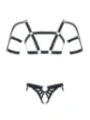 Harness Set010 Schwarz von Regnes Fetish Planet