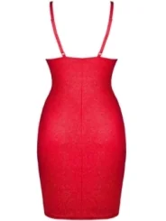 Rotes Minikleid Cadr004 von Demoniq Carnival Party Line