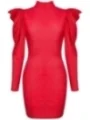 Rotes Minikleid Cadr006 von Demoniq Carnival Party Line