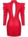 Rotes Minikleid Cadr006 von Demoniq Carnival Party Line