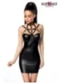 Harness-Wetlook-Minikleid 18265 von Saresia