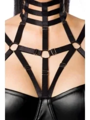 Harness-Wetlook-Minikleid 18265 von Saresia