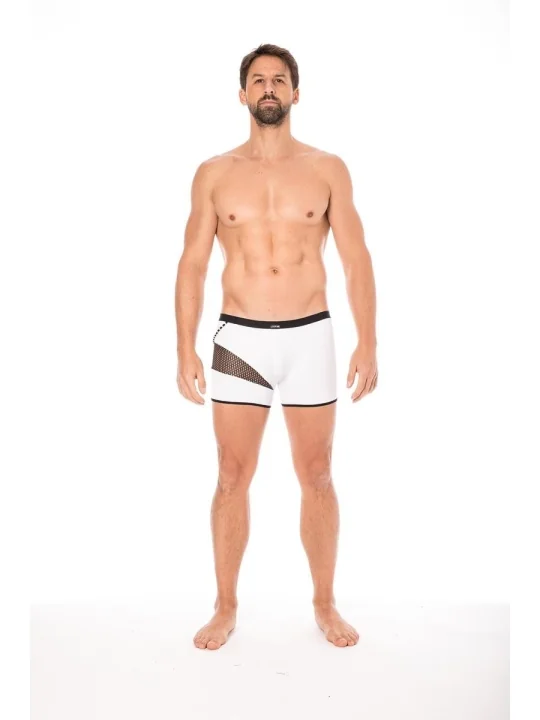 Herren Boxer Short 2004-67 Weiß von Look Me