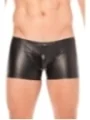 Schwarze Wetlook-Boxer 2008-67 von Look Me