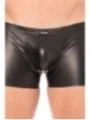 Schwarze Wetlook-Boxer 2008-67 von Look Me