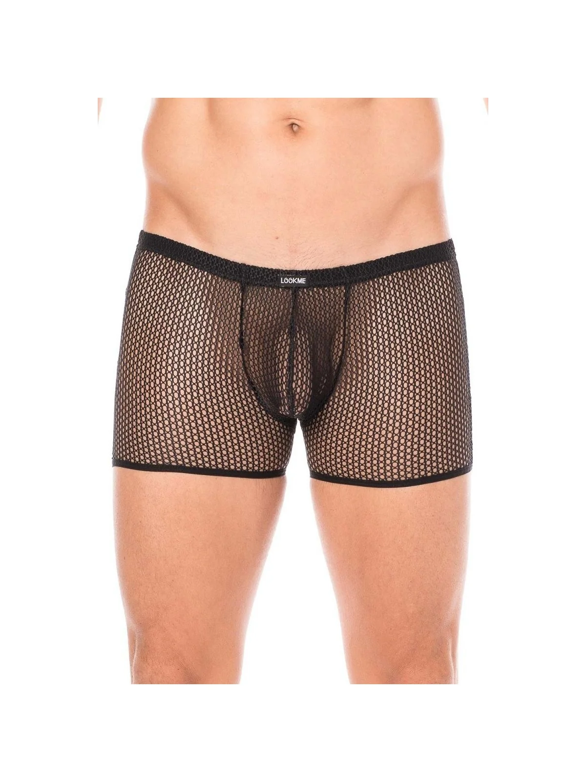 Schwarze Netz Boxer Short 2007-67 von Look Me