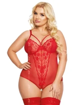 Schwarzer Amelia Body 1857 von Softline Plus Size