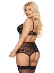 Schwarzes Set 1898 von Softline Plus Size