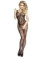 Schwarzes Netz-Catsuit Ouvert Pr4696, Bodystocking von Provocative