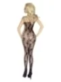 Schwarzes Netz-Catsuit Ouvert Pr4950, Bodystocking von Provocative