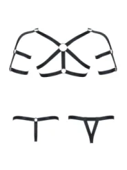 Harness Set011 Schwarz von Regnes Fetish Planet