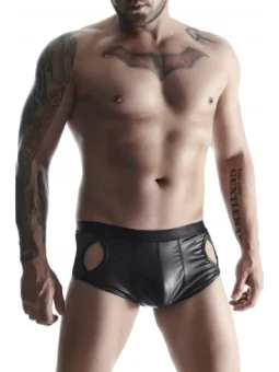 Schwarz/Weißer Herren-Boxer Mixing 43-67 von Look Me