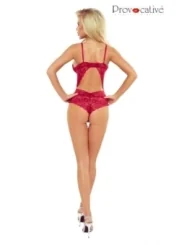 Roter Body Dentelle Seduction von Provocative